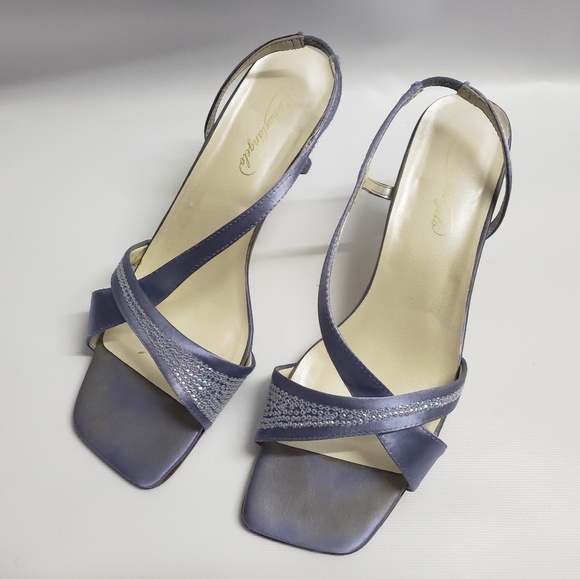 periwinkle shoes wedding